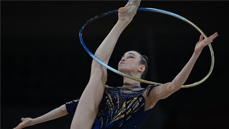 Gymnastik-Star Varfolomeev wieder Fünffach-Meisterin Hat bei den deutschen Meisterschaften alle fünf Titel geholt: Darja Varfolomeev.