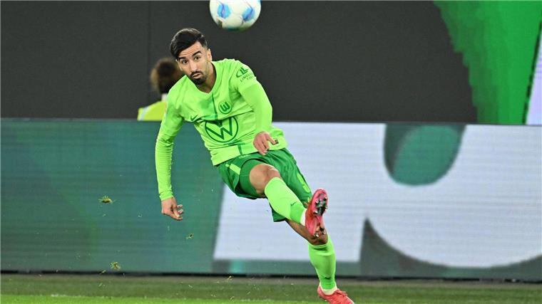 Trainingsstreit in Wolfsburg: „Kommt im Fußball vor“ Hatte Streit im Training: Stürmer Mohamed Amoura vom VfL Wolfsburg.