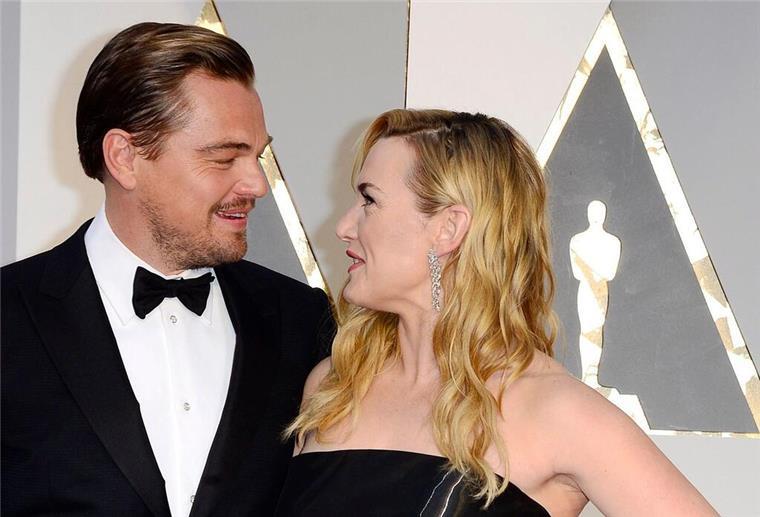 Winslet: „Titanic“-Kuss mit DiCaprio war schmierig Hatten ein schmieriges Kuss-Erlebnis: Leonardo DiCaprio und Kate Winslet.