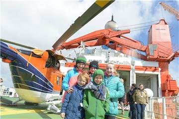 Hatten Spaß: Emma, Greta, Louisa, Jonathan und Mia (von links). Foto Schimanke