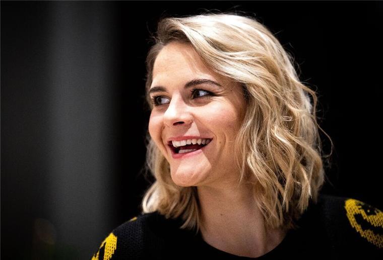 Hazel Brugger sieht sich nicht gern im TV Hazel Brugger hatte als Synchronsprecherin viel Spaß.