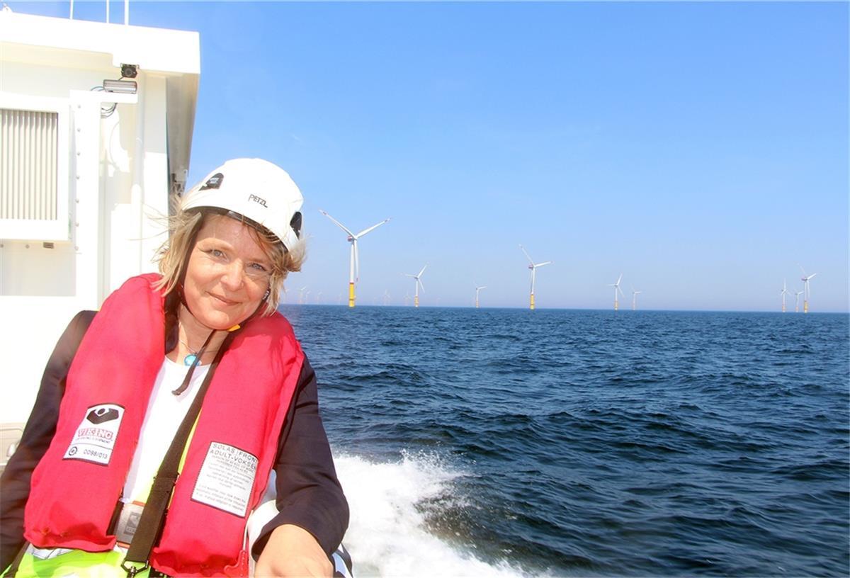 Heike Winkler ist Geschäftsführerin des Windkraft-Branchenverbands WAB in Bremerhaven.