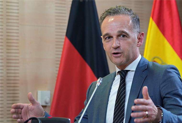 Maas für baldige Aufhebung aller Corona-Einschränkungen Heiko Maas spricht sich für Lockerungen aus.