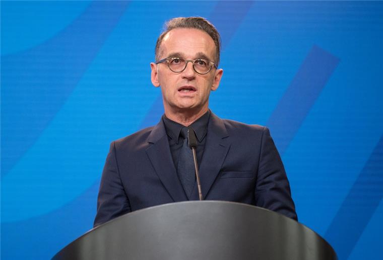 Maas weist Vorwürfe im Fall Nawalny zurück Heiko Maas wehrt sich gegen Vorwürfe aus Russland.