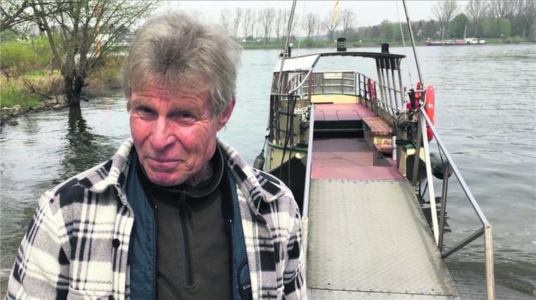 Helmut Ernst ist Fährmann an der Kölner Groov. Einst fuhr er 20 Jahre lang zur See, für den Norddeutschen Lloyd. Bremerhaven kennt er zwar. Aber nicht seinen Doppelgänger.