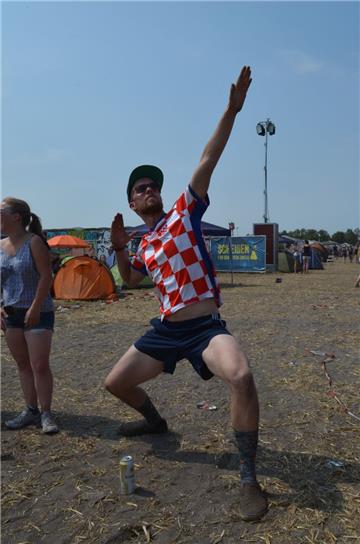 Hendrik aus Oldenburg hofft, beim Flunkyball so erfolgreich zu sein wie Kroatien...