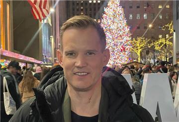 Hendrik Streeck im vorweihnachtlichen New York.