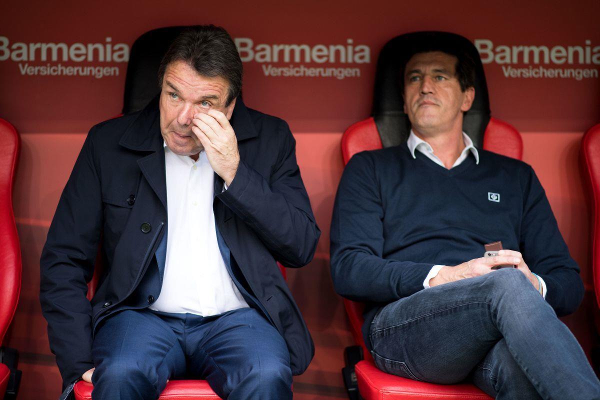 HSV trennt sich von Vorstandschef Bruchhagen und Sportchef Todt Heribert Bruchhagen (links) und Jens Todt müssen gehen.