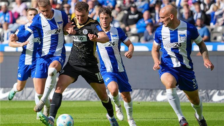 1:4 gegen Elversberg: Hertha erlebt Heim-Debakel Hertha BSC enttäuschte die Heimfans erneut.