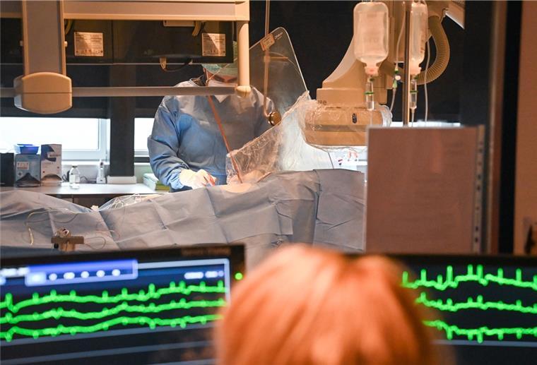 Herzkatheter-Untersuchung im Klinikum Reinkenheide.