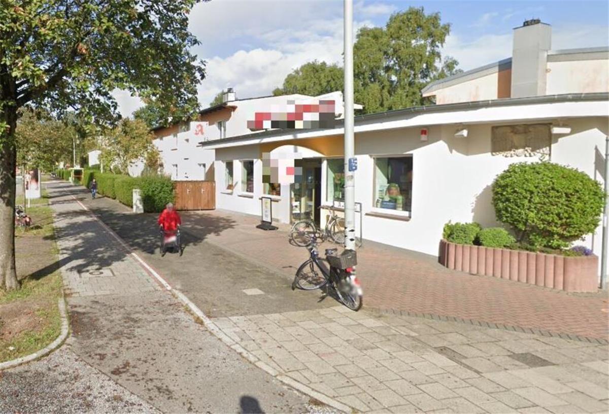 Hier in Grünhöfe fing der Mann an zu randalieren.