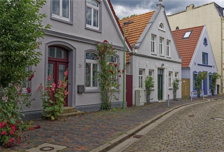 Schöne Bilder von Lehe? Ein Fotograf setzt Stadtteil in Szene Hier in Lehe mutet es auch mal idyllisch an.