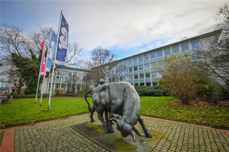 VHS in Bremerhaven bekommt einen neuen Vorplatz Hier soll der neue Vorplatz der Volkshochschule entstehen.