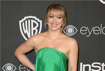 Hilary Duff nach der Verleihung der Golden Globes im Januar 2017.