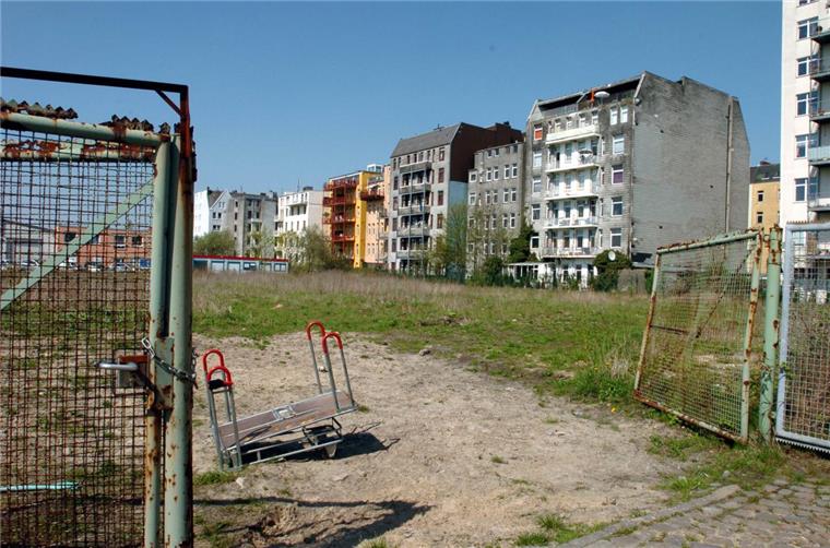 Bebauungsplan für "Entwicklungsgebiet Rudloffstraße" beschlossen Hinter der "Alten Bürger" sind noch viele freie Flächen, die nach Wunsch des Bauausschusses nun durchgeplant werden sollen.