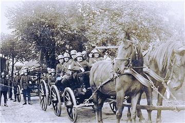 Historische Bilder des Feuerschutzwesens in Langen zwischen 1700 und 1934