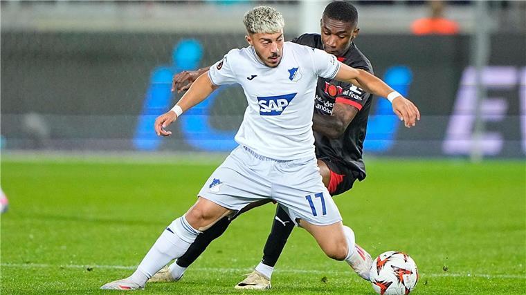 1:1 bei Midtjylland: Moerstedt trifft spät für Hoffenheim Hoffenheim und Umut Tohumcu stoßen in Dänemark auf viel Widerstand