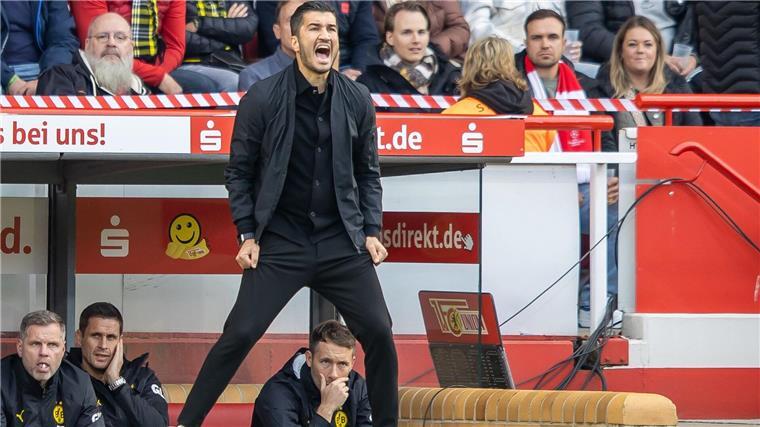 BVB-Coach Sahin wirbt um Geduld: „Zweifel wären fatal“ Hofft auf eine Trotzreaktion seiner Mannschaft: BVB-Trainer Nuri Sahin.