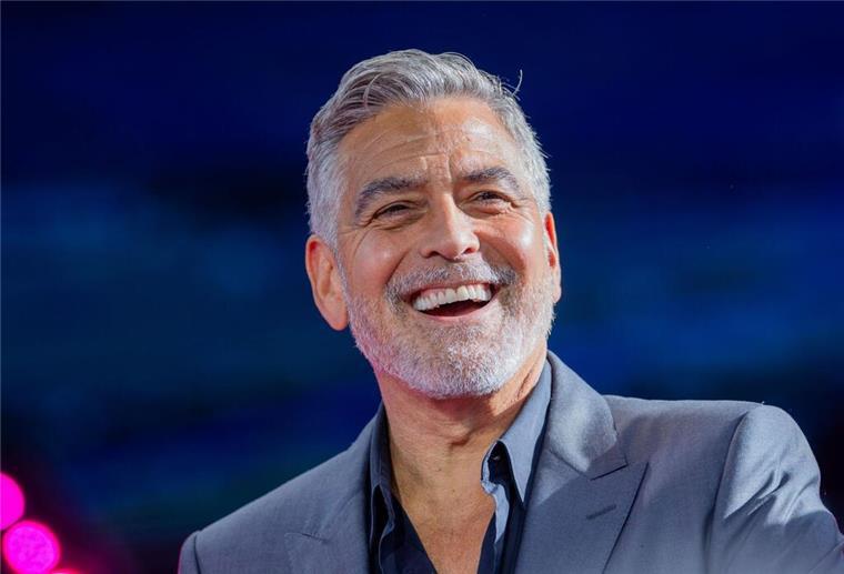 Stars im US-Wahlkampf: Taylor für Harris, Kanye für Trump Hollywood-Star George Clooney steht hinter Harris. (Archivbild)