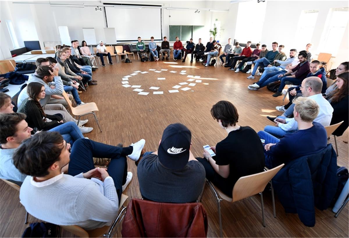 Ideenfindungin großer Runde wie im Pionierjahrgang 2018 sind gerade nicht mehr möglich.