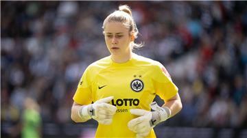 Ihr Wechsel nach Wolfsburg ist nun auch offiziell: Torhüterin Stina Johannes.