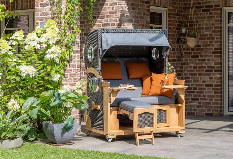 Top-Angebote im deVries Werksverkauf für Strandkörbe! Terrasse, Strandkorb, deVries Werksverkauf
