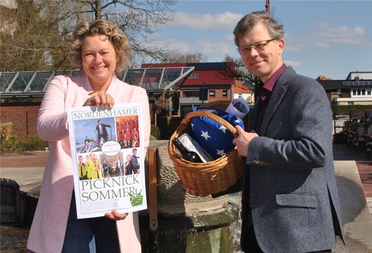 Nordenhamer Picknicksommer kommt mit gratis Open-Air-Konzerten Ilona Tetzlaff und Johannes Rauhut