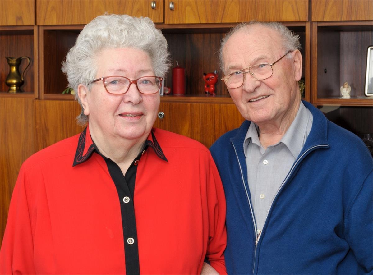 Ilse und Günter Schwichtenberg aus Leherheide sind seit 60 Jahren verheiratet.