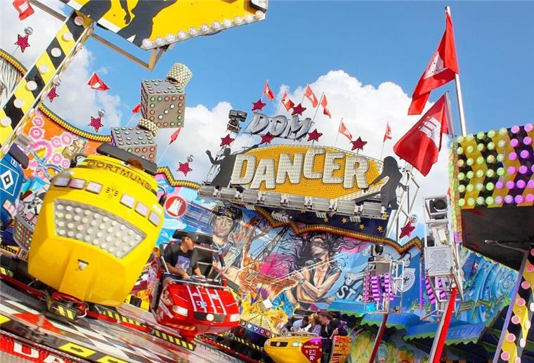 Countdown läuft: Morgen startet der Frühjahrsmarkt Im Breakdancer geht es wieder rund.