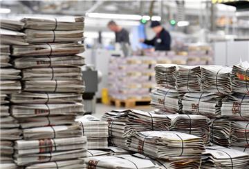 Im Druckzentrum am Grollhamm in Bremerhaven hat man sich auf mögliche „Corona-Probleme“ bei der Produktion der NORDSEE-ZEITUNG eingestellt.