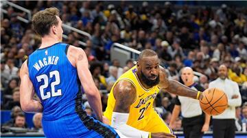 Im Duell mit den ganz Großen wie LeBron James: Franz Wagner.