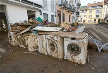 Im durch das Hochwasser stark verwüsteten Ahrtal werden die Aufräumarbeiten noch lange dauern.