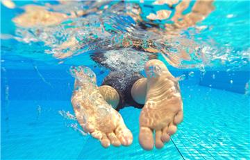 Im Freibad Grünhöfe ist am Samstag das traditionelle Anbaden angesagt.