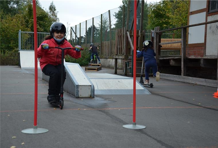 Im Funpark können sich die Kinder richtig austoben.