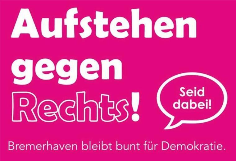 Im Internet findet auch Aufrufe für die geplante Demo in Bremerhaven.