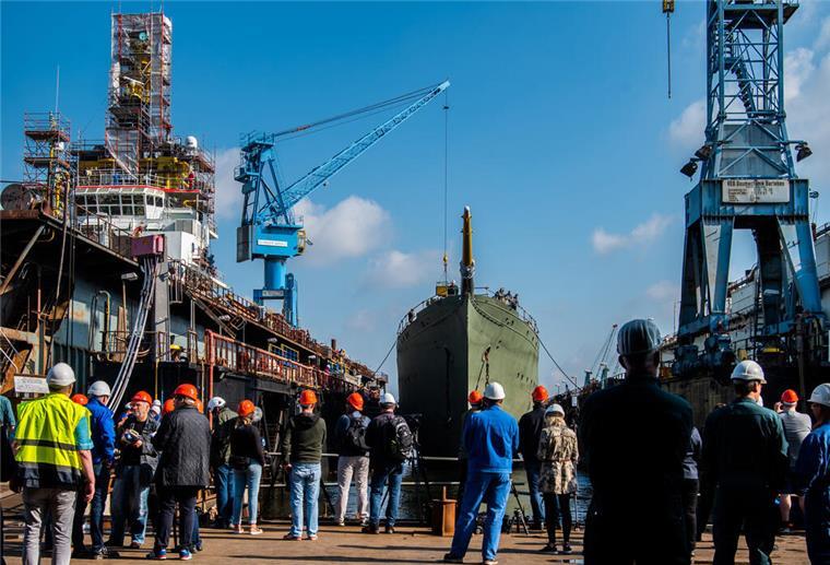 „Gorch Fock“: Bredo Werft kassiert Niederlage vor Gericht "Gorch Fock" in der Bredo-Werft