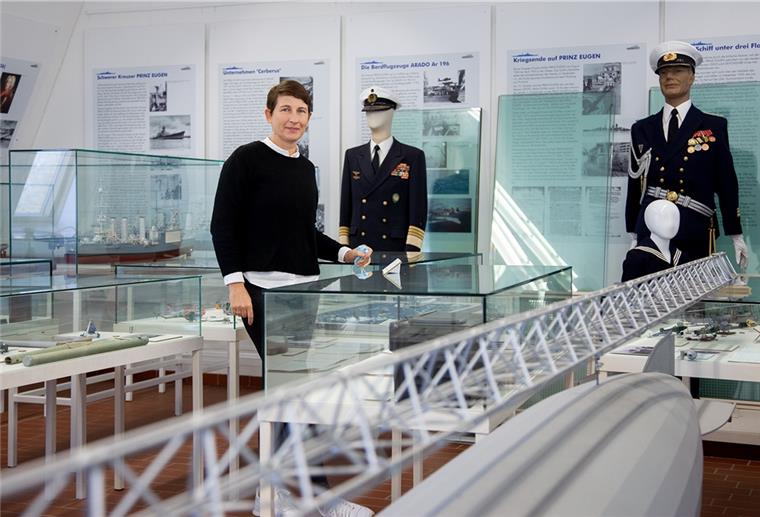 Aeronauticum rüstet sich für die Zukunft Im museumspädagogischen Raum hat Museumsleiterin Dr. Anja Dörfer während der Bauarbeiten einen Teil der Exponate eingelagert.