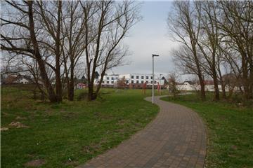 Im nordöstlichen Teil des Quartierparks Hohes Feld in Stotel soll ein Klimagarten entstehen.
