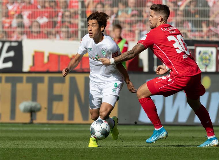 Werder Bremen: Auch Yuya Osako fehlt verletzt Im Spiel gegen Union Berlin musste Yuya Osako von Werder Bremen ausgewechselt werden. Doch da war die Verletzung noch nicht so schlimm.