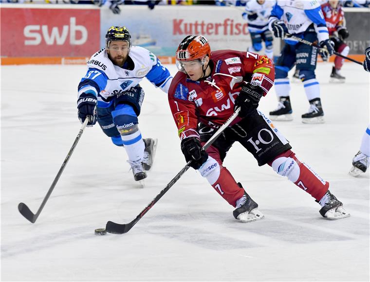 Im Spiel zwischen den Fischtown Pinguins und dem ERC Ingolstadt ging es wild hin und her.