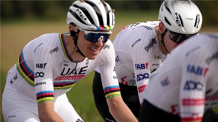 Erst Merckx, dann Coppi: Pogacar knackt Rekorde der Legenden Im Weltmeister-Trikot zum nächsten Sieg: Tadej Pogacar