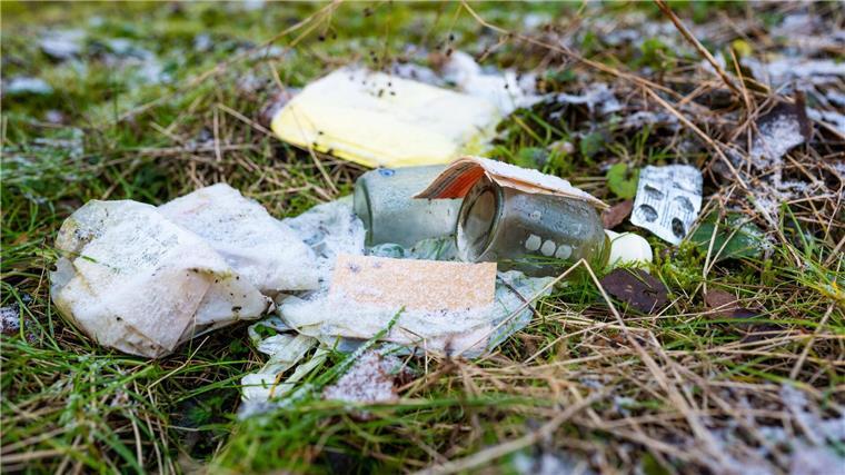 Immer mehr Müll findet sich in den niedersächsischen Wäldern. Naturschützer sind besorgt. (Archivfoto)