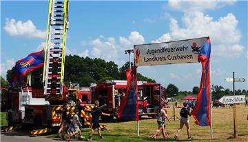 Impressionen vom Kreisjugendfeuerwehrtag in Köhlen.