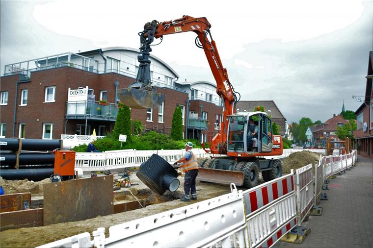Bad Bederkesa: So sieht's auf der Mattenburger Straße aus In Bad Bederkesa gibt es immer noch Probleme auf der Mattenburger Straße.