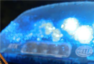 Blaulicht der Polizei.