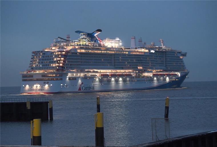 Erster Auftrag nach 3 Jahren: Meyer Werft baut neues Kreuzfahrtschiff In Bremerhaven ausgeliefert: die „Carnival Jubilee“ für die US-Reederei Carnival. Sie bekommt jetzt ein Schwesterschiff.