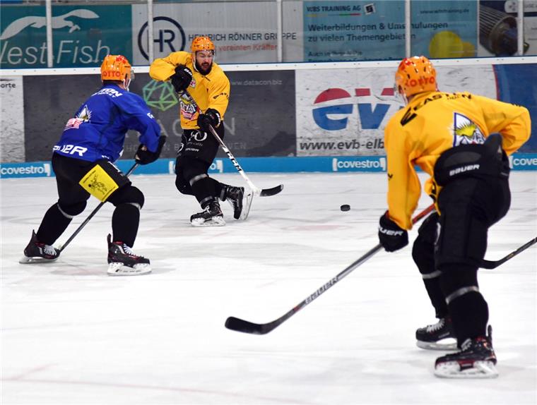 In Bremerhaven haben die meisten Akteure der Fischtown Pinguins ihr erstes Training hinter sich gebracht, während drei Spieler im Ausland im Einsatz waren.