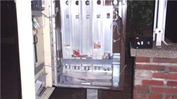 In Bremerhaven ist ein Zigarettenautomat aufgesprengt worden. 