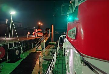 Seenotrettungskreuzer in Bremerhaven