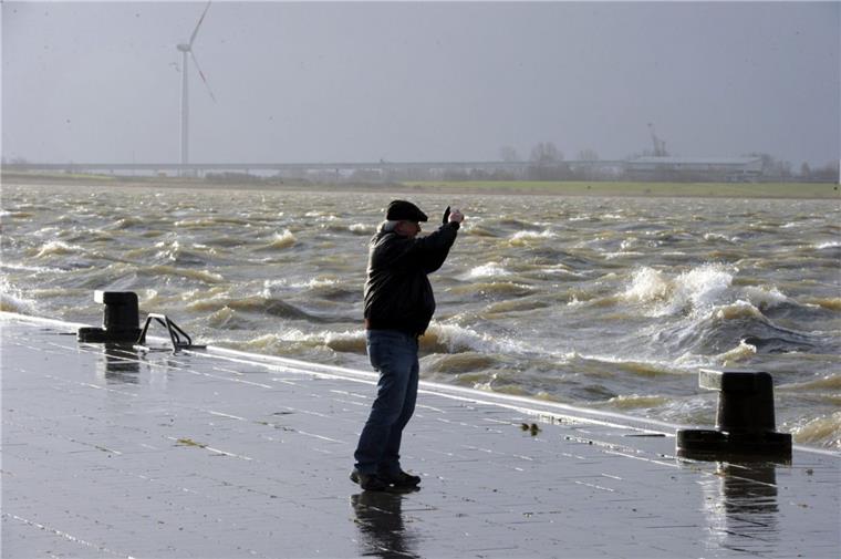 In Bremerhaven und umzu kann es am Dienstag ein bisschen stürmischer werden.